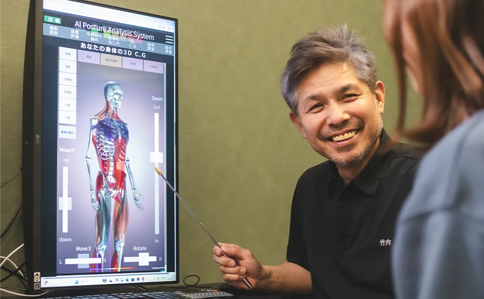 コネクトAI説明、姿勢分析